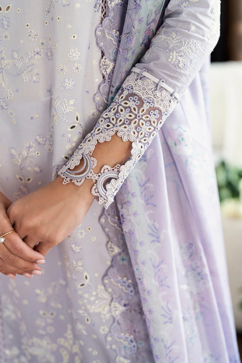 Qalamkar Chikankari Lawn Eid Edit – CS-03 ALAILA - Image 3