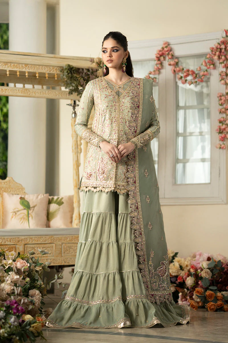 Qalamkar Dilnaaz Luxury Wedding Formals – DN-06 FARIZA - Image 2