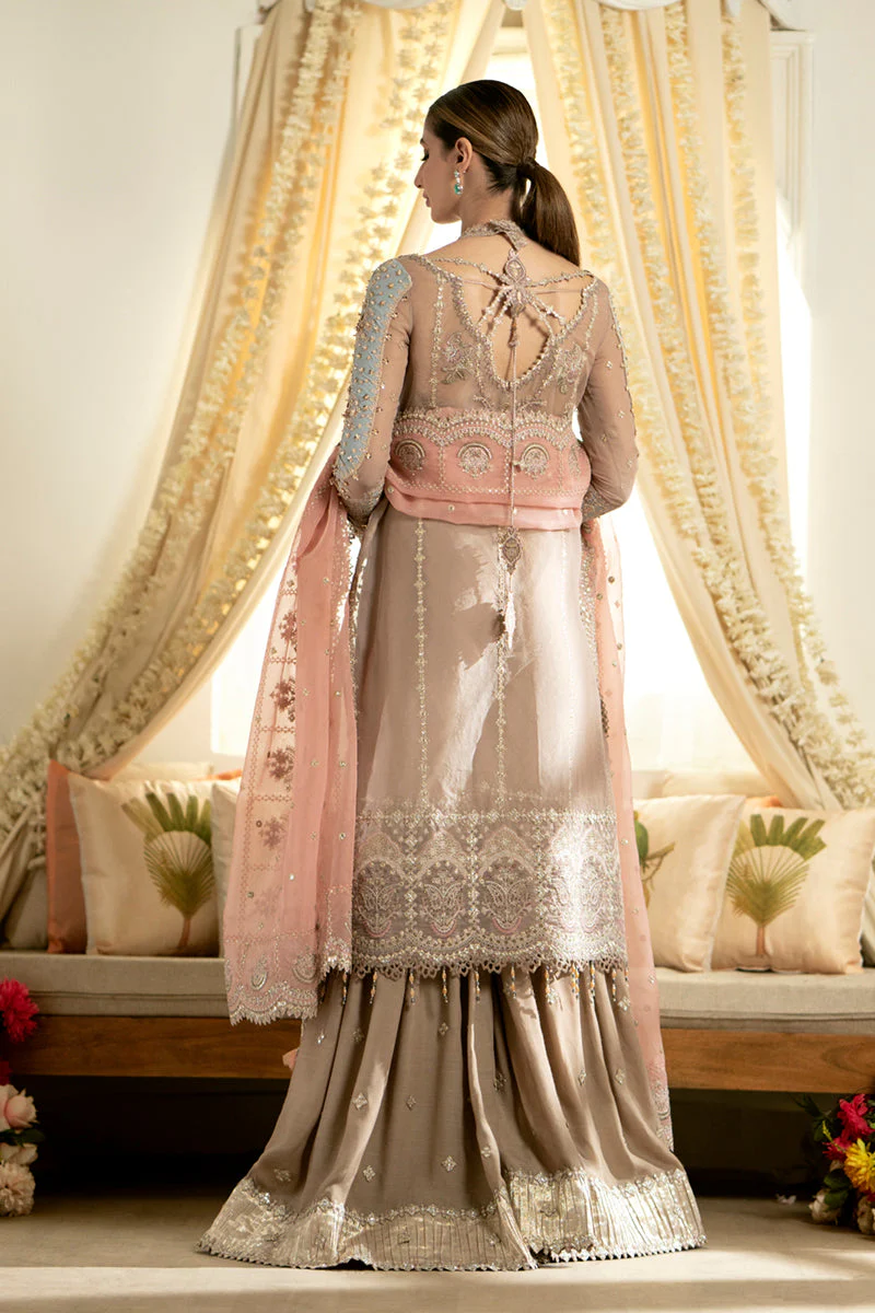 Qalamkar Dilnaaz Luxury Wedding Formals – DN-08 INAYAA - Image 3