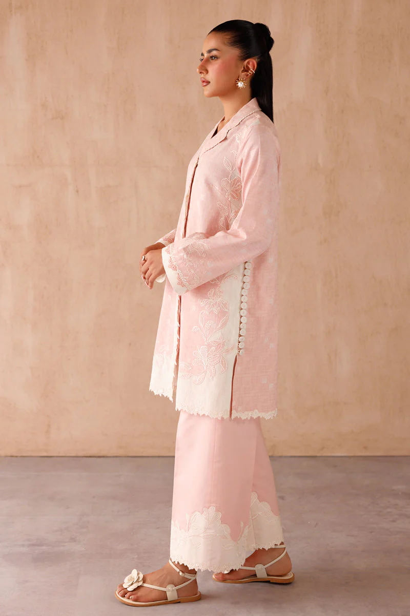 Qalamkar Embroidered Co-ords 2PC RTW – EP-01 DENA - Image 5