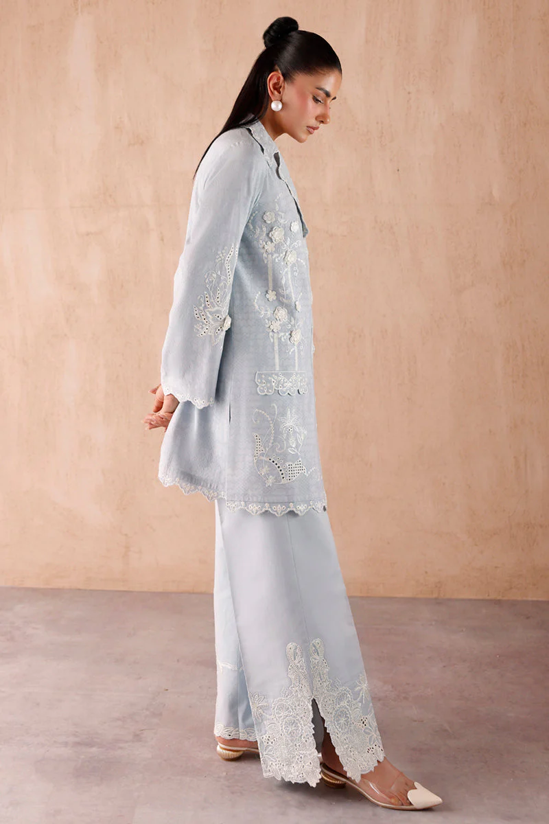 Qalamkar Embroidered Co-ords 2PC RTW – EP-05 GAYA - Image 8