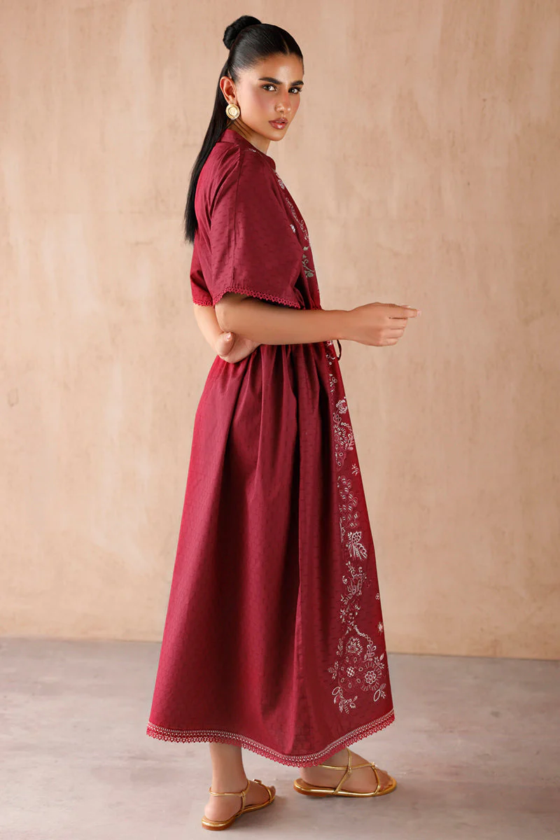 Qalamkar Embroidered Co-ords 2PC RTW – EP-09 ARIA - Image 8