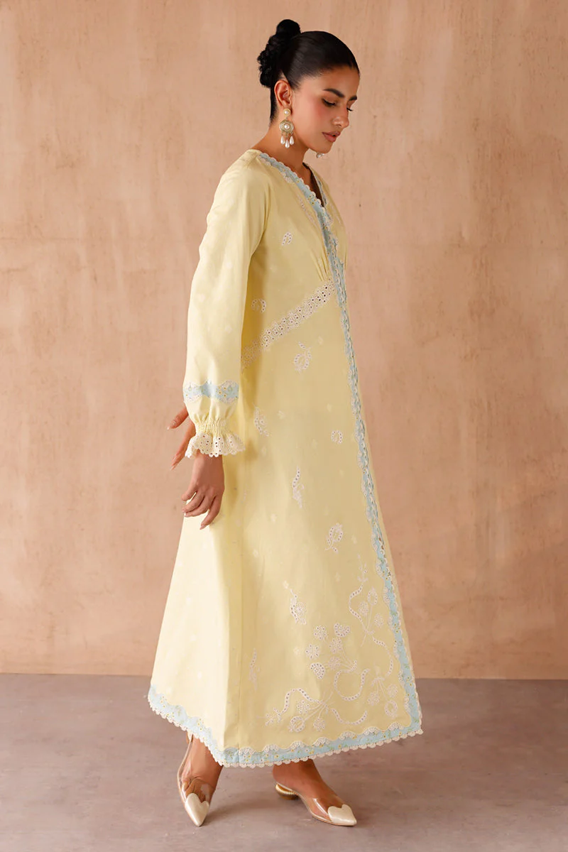 Qalamkar Embroidered Co-ords RTW – EP-10 ELIN - Image 8