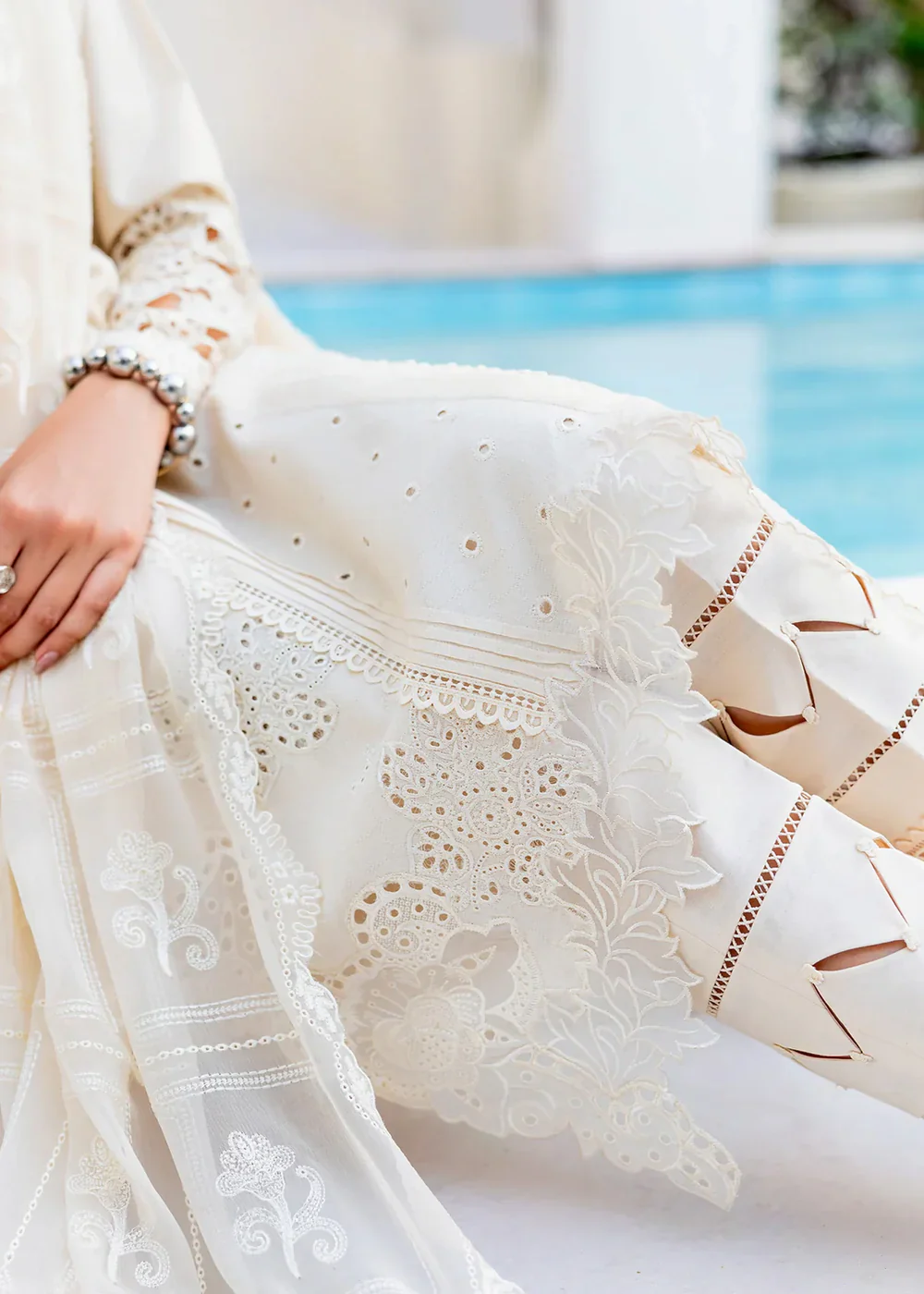 Qalamkar Exclusive RTW/Pret Eid Lawn - QK-PA-01 HALO - Image 5