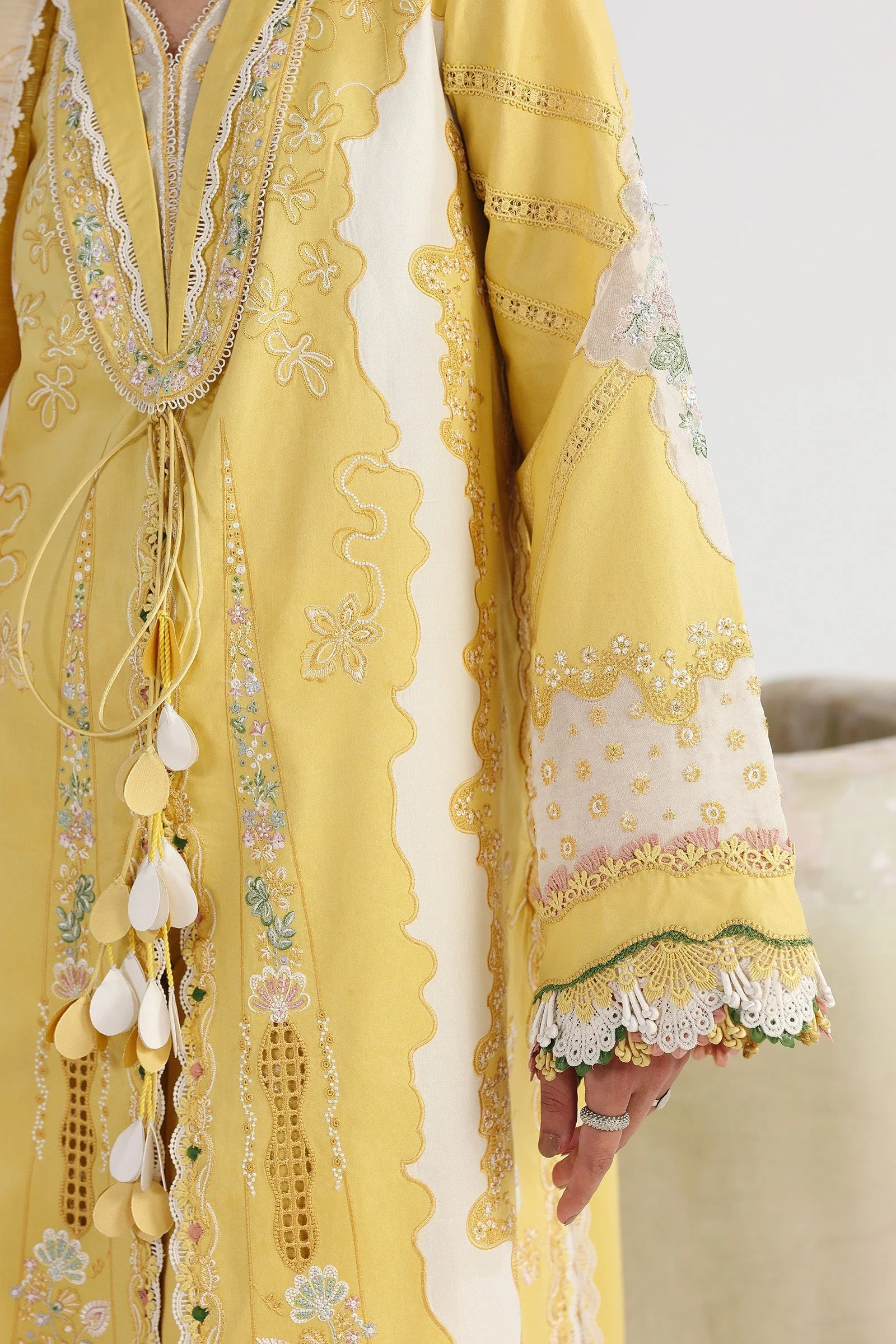 Qalamkar Festive Luxury Lawn – QFL-05 ZARIA - Image 7