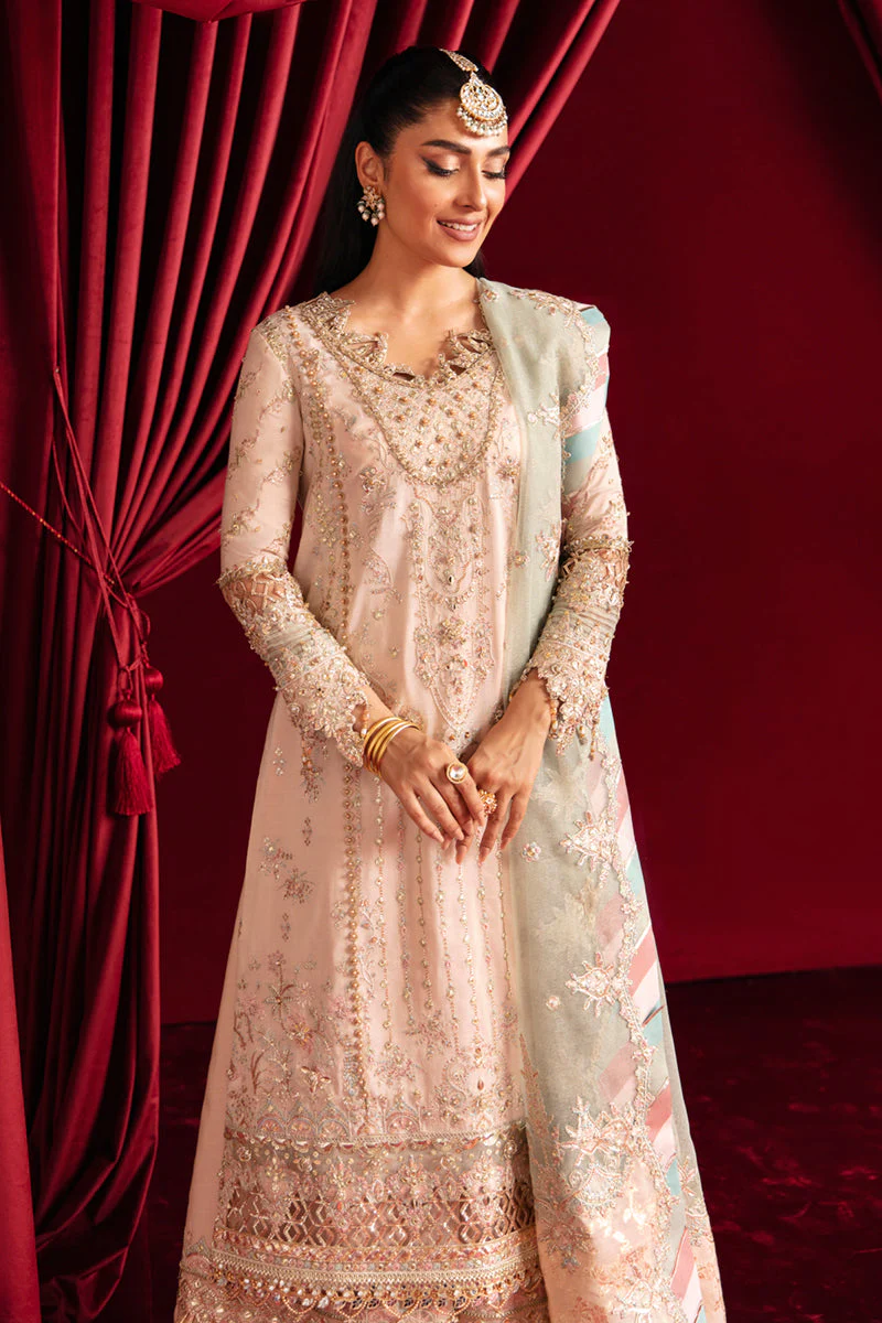 Qalamkar Heer Ranjha Luxury Wedding Formals – HR-03 MEHER - Image 3