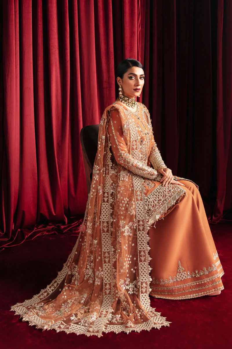 Qalamkar Heer Ranjha Luxury Wedding Formals – HR-07 NOOR - Image 2
