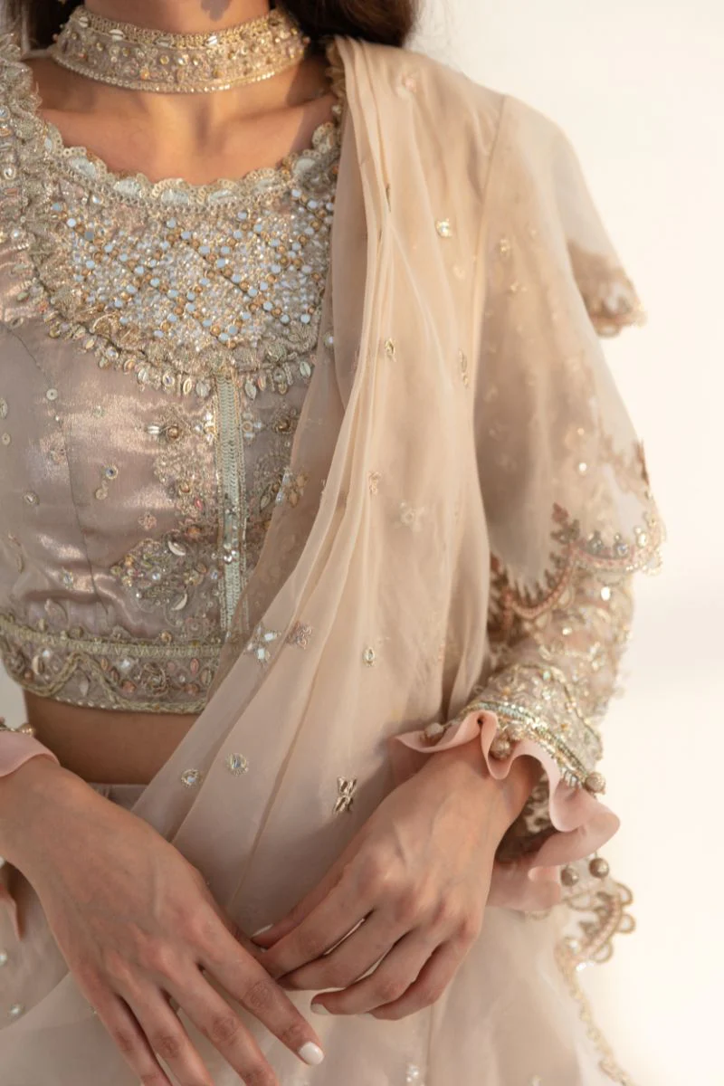 Qalamkar Heer Ranjha Luxury Wedding Formals – HR-08 REENA - Image 2
