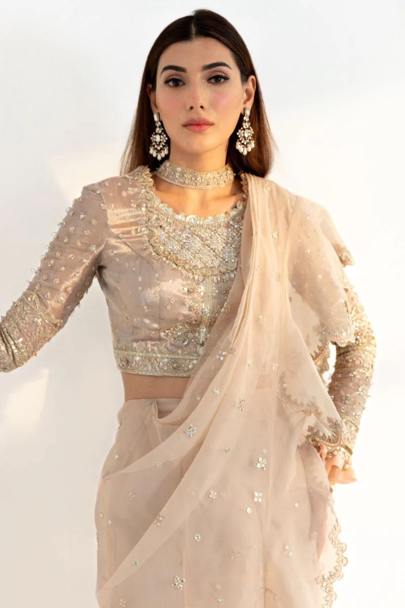 Qalamkar Heer Ranjha Luxury Wedding Formals – HR-08 REENA - Image 3