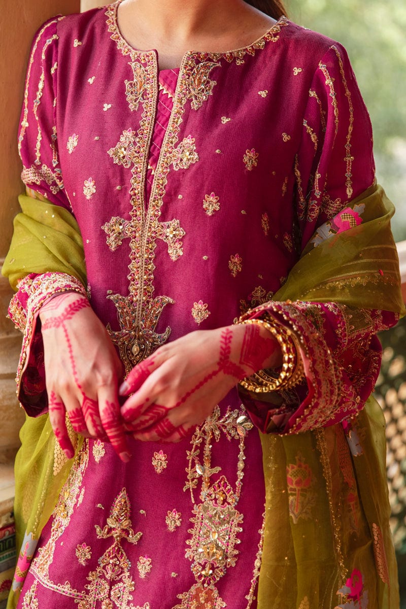 Qalamkar Khaab Luxury Festive Formals 2022 – KF-06 AARMISH - Image 2