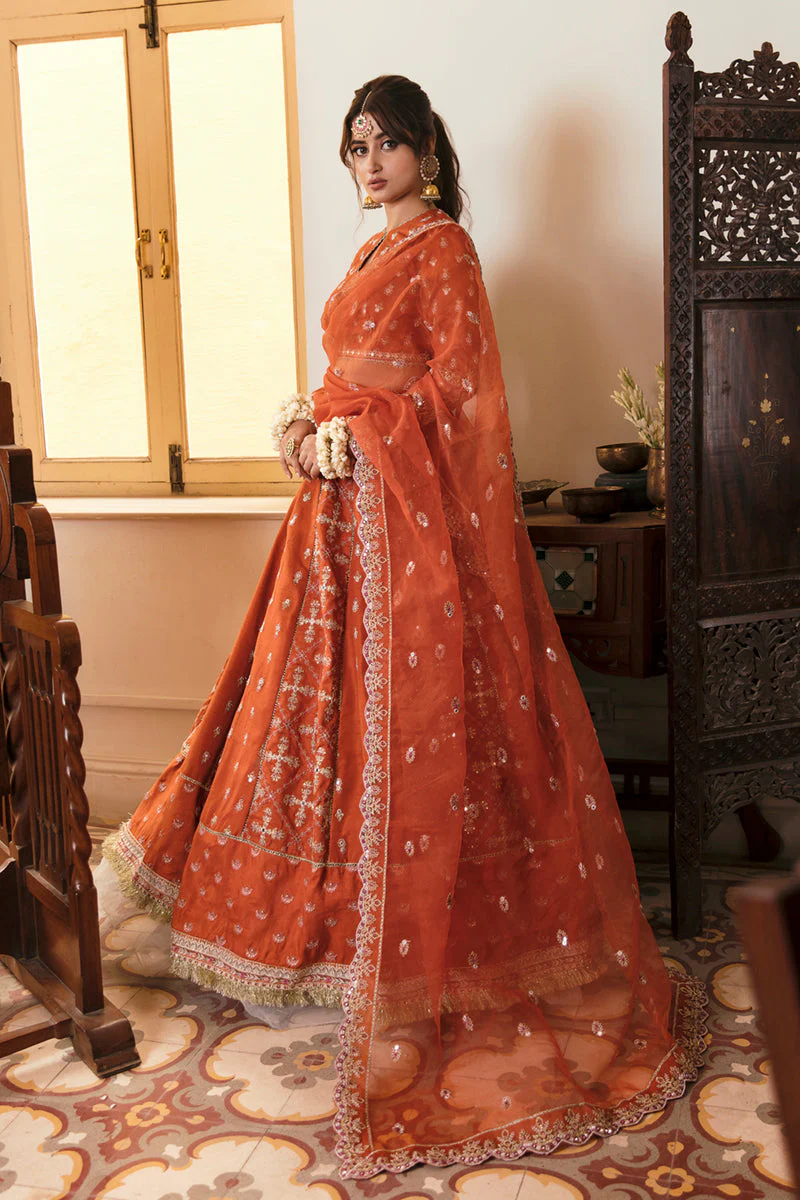 Qalamkar Khaab Luxury Festive Formals 2022 Vol-2 – NF-03 MEHAR - Image 4