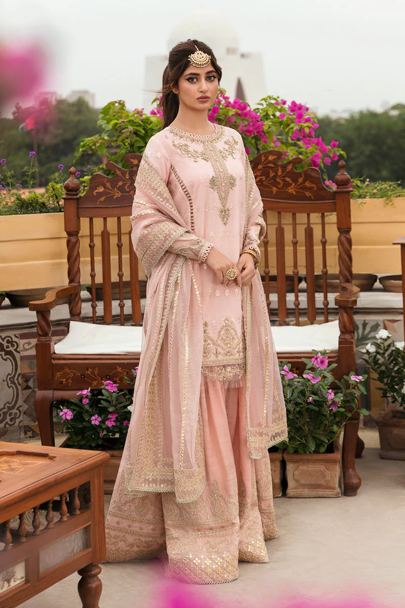 Qalamkar Khaab Luxury Festive Formals 2022 Vol-2 – NF-06 MEHEK - Image 4