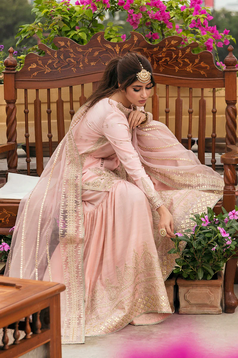 Qalamkar Khaab Luxury Festive Formals 2022 Vol-2 – NF-06 MEHEK - Image 8