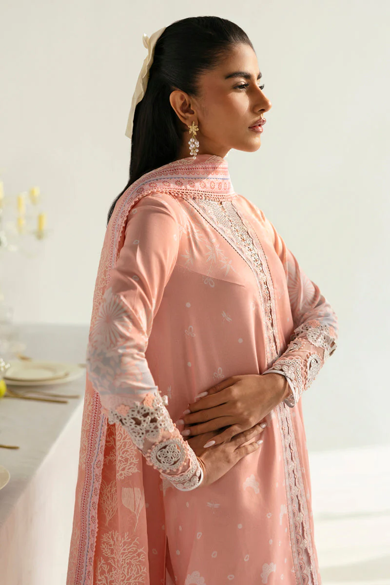 Qalamkar Lawn QPrints – PQ-02 Aroha - Image 5
