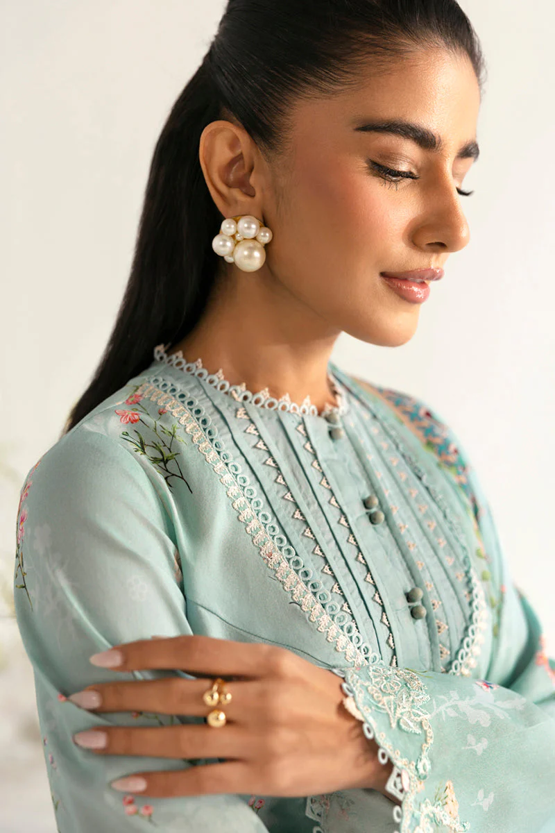 Qalamkar Lawn QPrints – PQ-08 Rena - Image 3