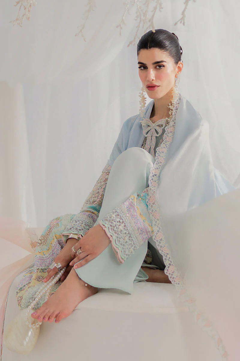 Qalamkar Luxe Silk Formals – LK-01 KEEVA - Image 10