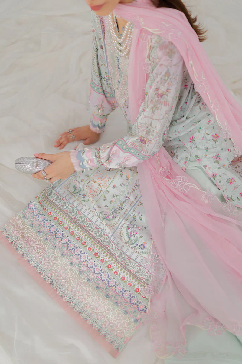 Qalamkar Luxe Silk Formals – LK-07 IDA - Image 2