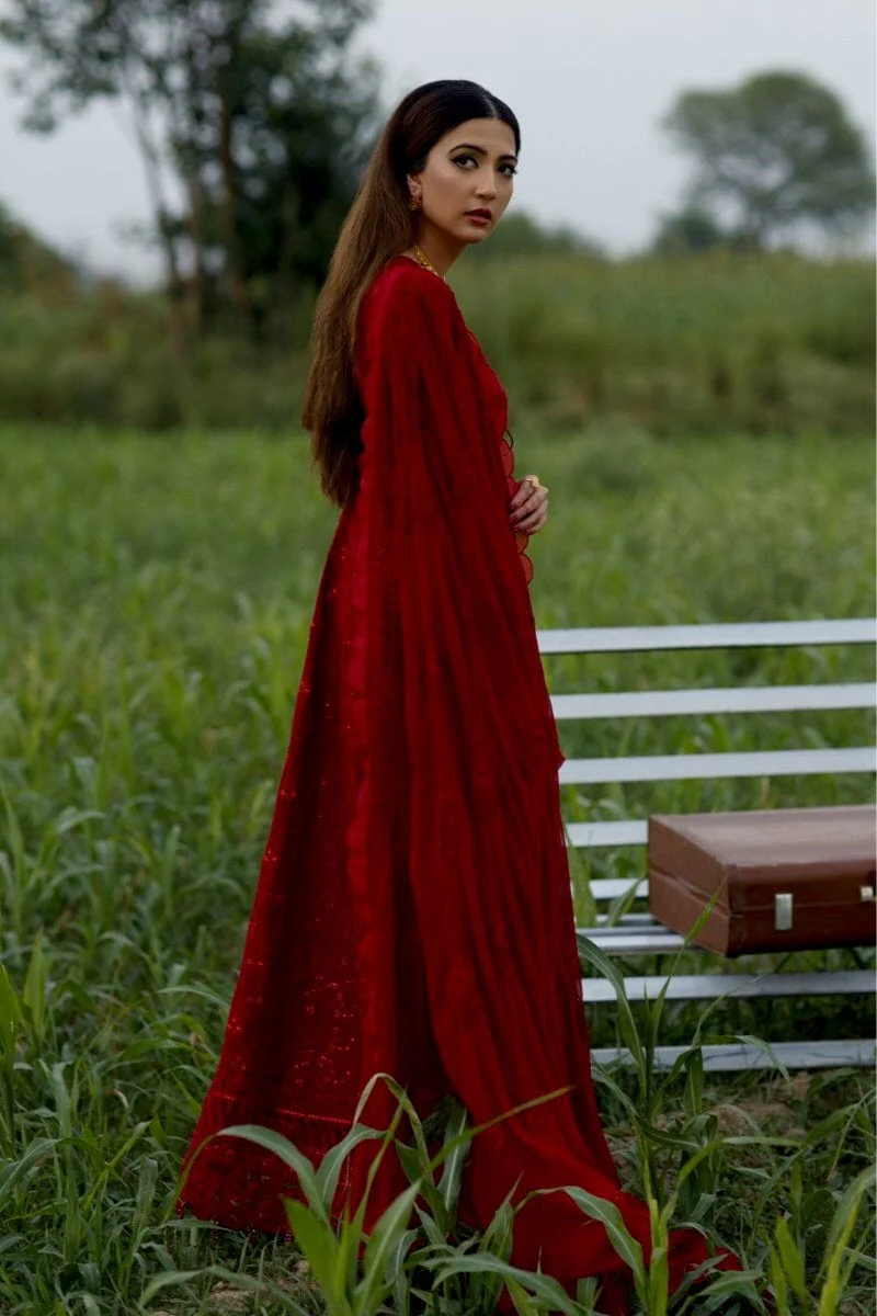 Qalamkar Luxury Festive Lawn Collection 2021 – FX-02 - Image 2