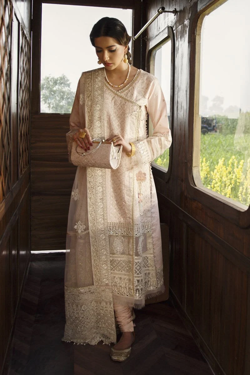 Qalamkar Luxury Festive Lawn Collection 2021 – FX-06