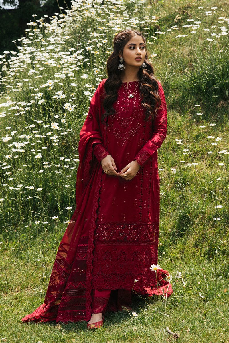 Qalamkar Luxury Festive Lawn Collection 2022 – EB-07 REIGN