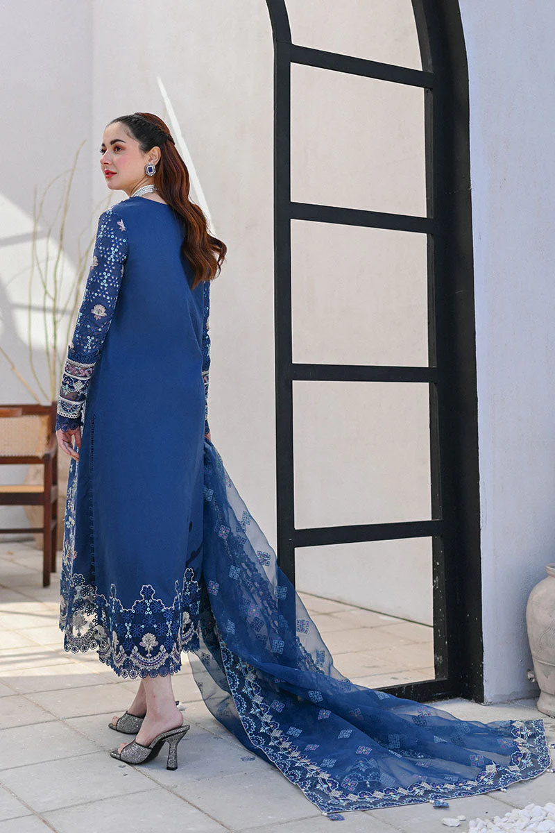 Qalamkar Luxury Lawn Collection 2023 – SP-06  KIRAL - Image 5
