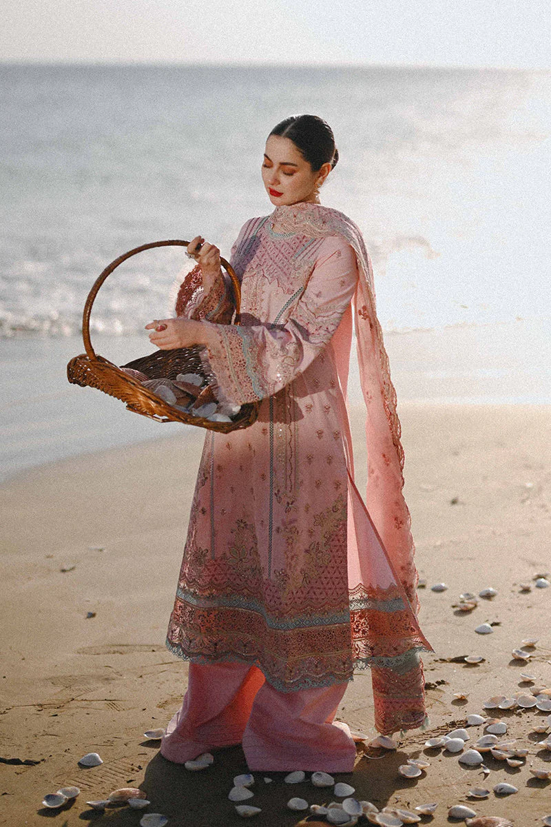 Qalamkar Luxury Lawn Collection 2023 – SP-07 RAMEEN