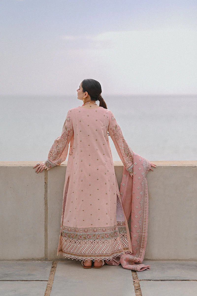 Qalamkar Luxury Lawn Collection 2023 – SP-09 ANSHA - Image 5