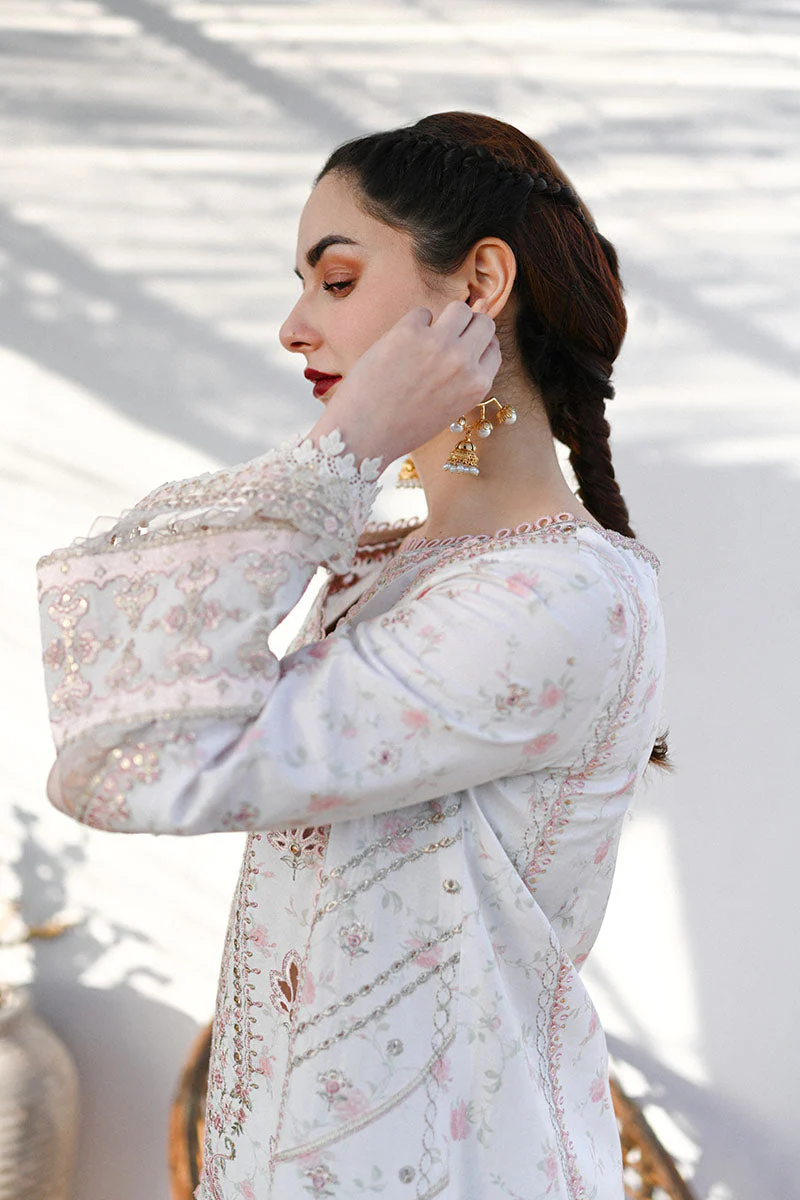 Qalamkar Luxury Lawn Collection 2023 – SP-12 ANISA - Image 4