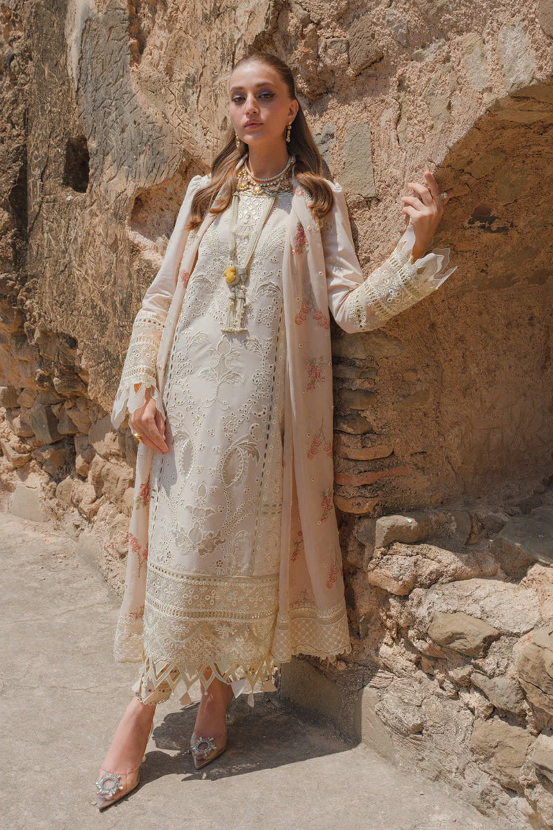 Qalamkar Luxury Lawn Eid Edit – BE-04 LAINE