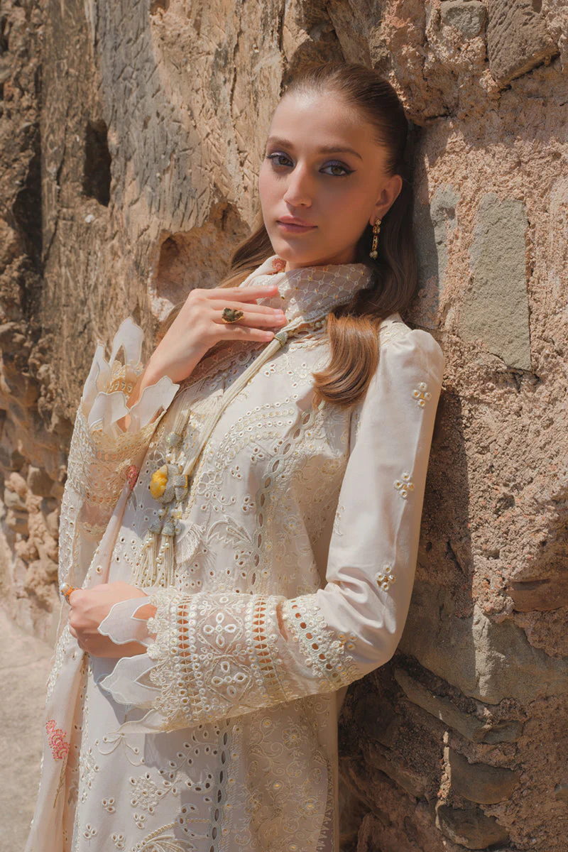 Qalamkar Luxury Lawn Eid Edit – BE-04 LAINE - Image 2
