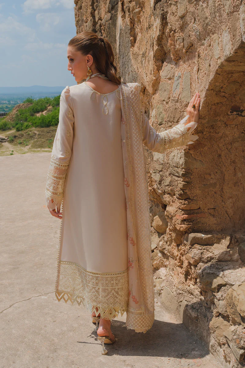 Qalamkar Luxury Lawn Eid Edit – BE-04 LAINE - Image 4