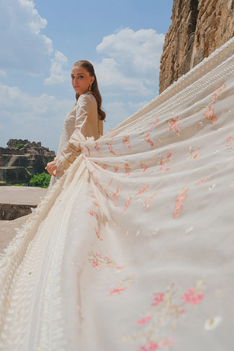 Qalamkar Luxury Lawn Eid Edit – BE-04 LAINE - Image 5