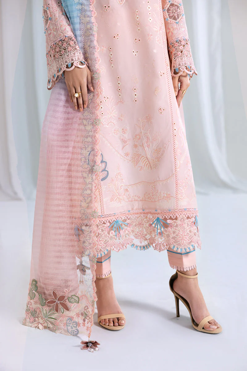 Qalamkar Luxury Lawn Eid Edit – SB-05 Aleeza - Image 12