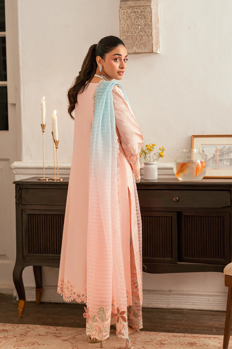 Qalamkar Luxury Lawn Eid Edit – SB-05 Aleeza - Image 9