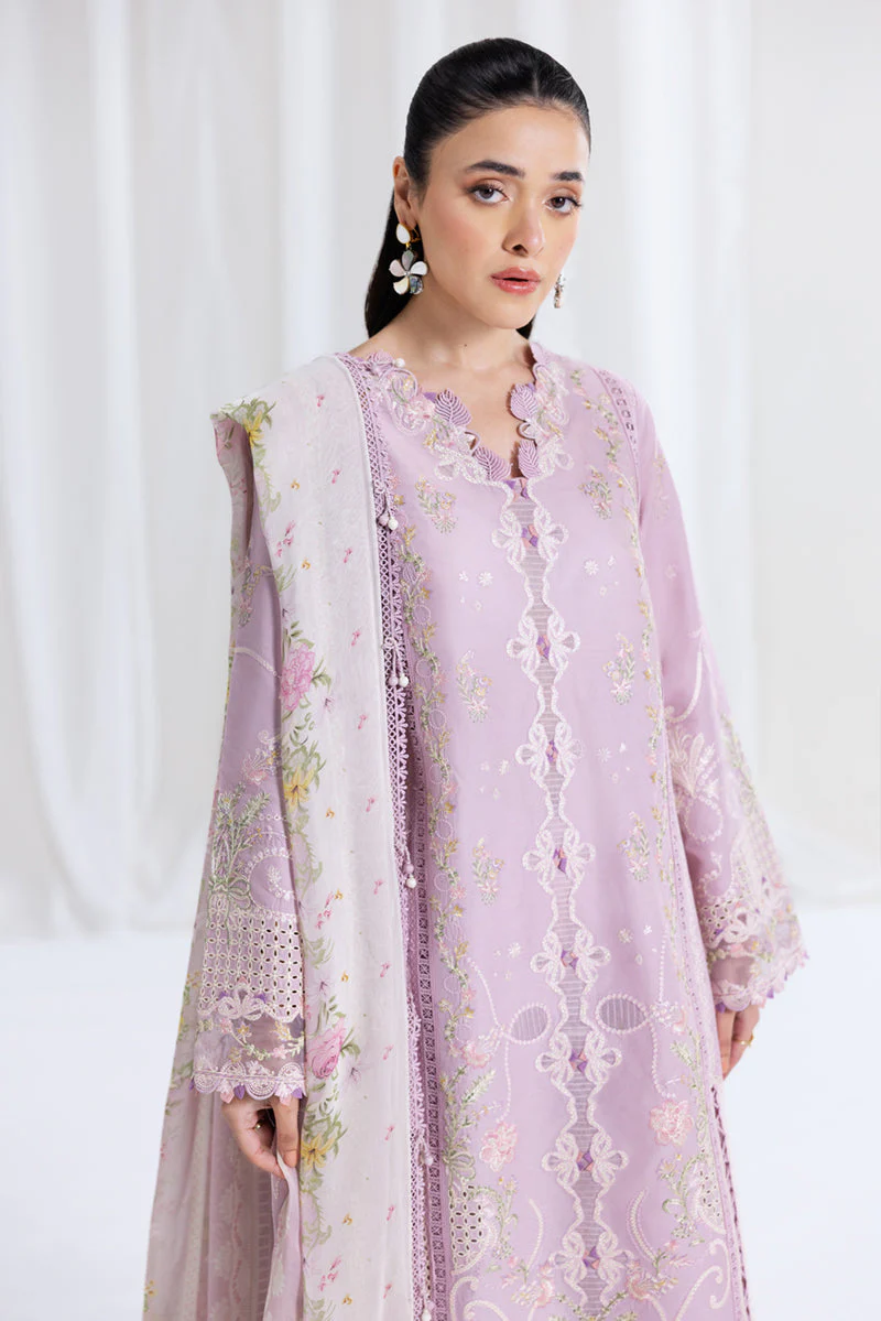 Qalamkar Luxury Lawn Eid Edit – SB-06 Komal - Image 5