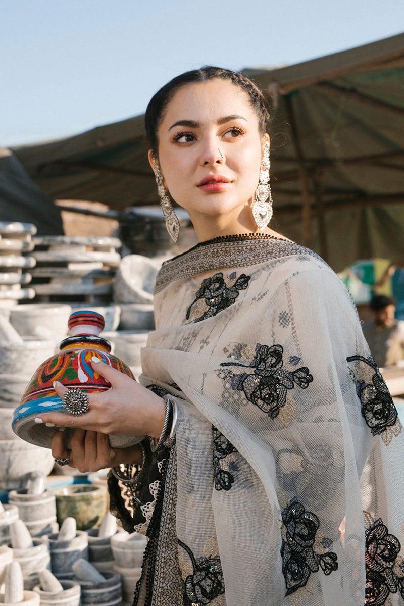 Qalamkar Marahil Luxury Lawn Collection 2022 – AABROO - Image 7