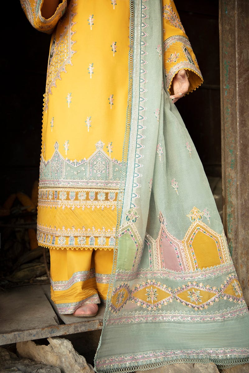 Qalamkar Marahil Luxury Lawn Collection 2022 – FEARIE - Image 7