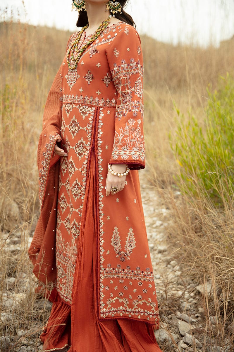 Qalamkar Marahil Luxury Lawn Collection 2022 – PARISHEY - Image 12