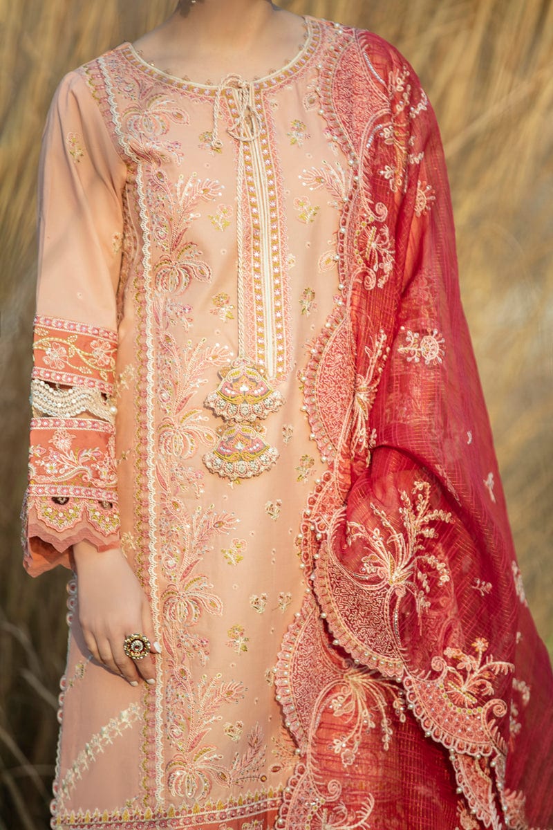 Qalamkar Marahil Luxury Lawn Collection 2022 – SEFA - Image 4