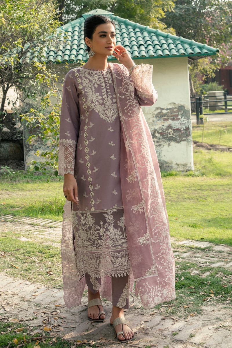 Qalamkar Qline Lawn Collection 2022 – QB-02 HELEN - Image 3