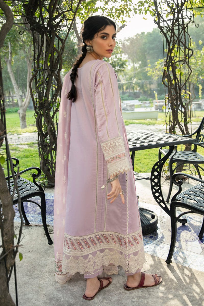 Qalamkar Qline Lawn Collection 2022 – QB-06 LAURA - Image 8