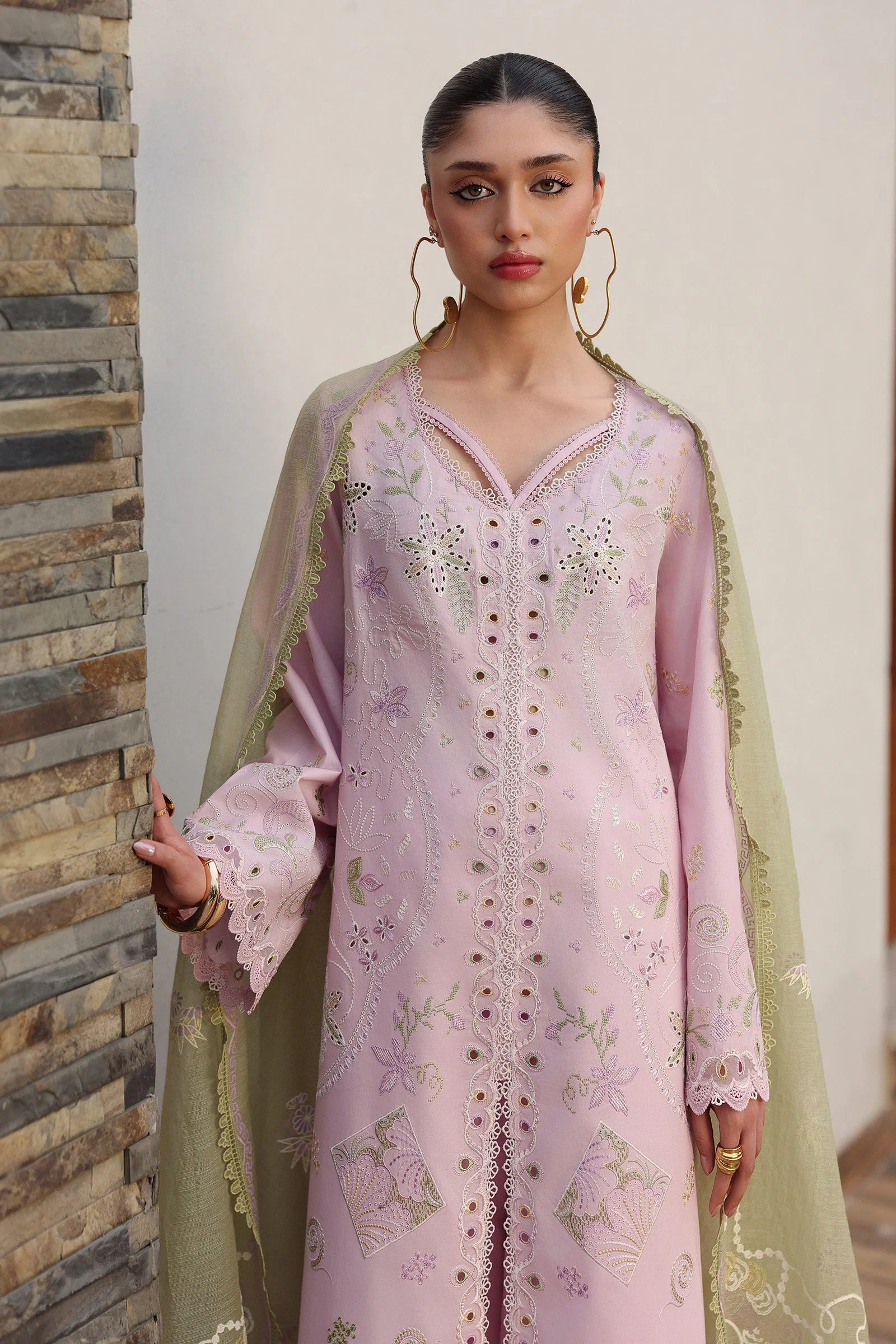 Qalamkar Qline Lawn Drop II – QKL-12 ZAYLA - Image 3