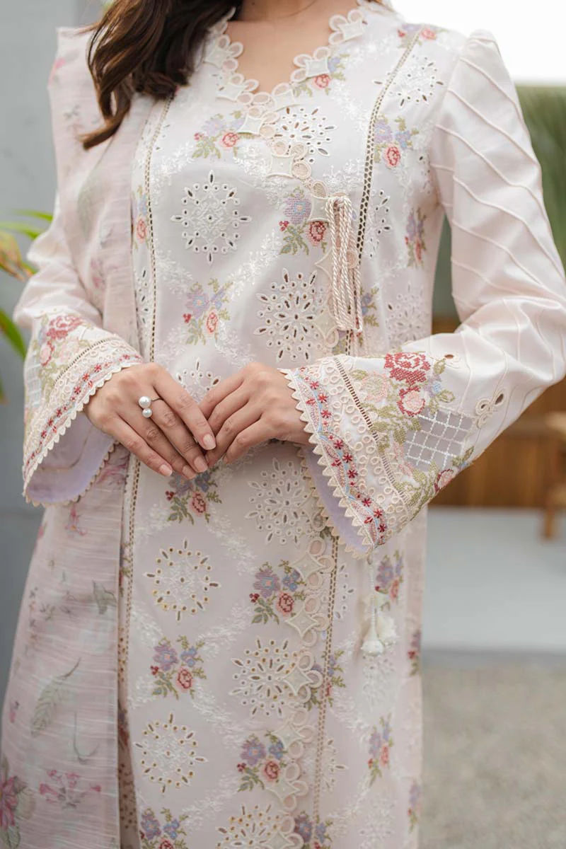 Qalamkar Qline Lawn Edit – JK-13 OPALINE - Image 3