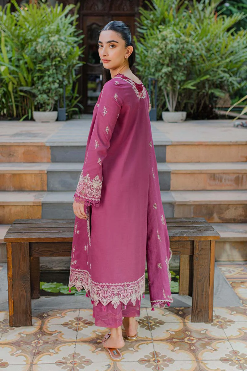 Qalamkar Qline Linen Collection 2023 – WL-03  SERA - Image 5