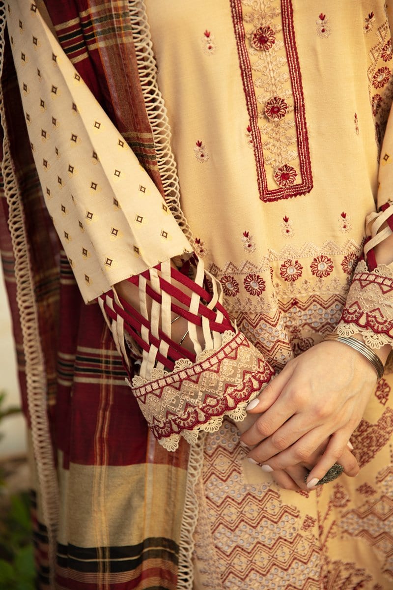 Qalamkar Qline Linen Collection – NW-06 - Image 3