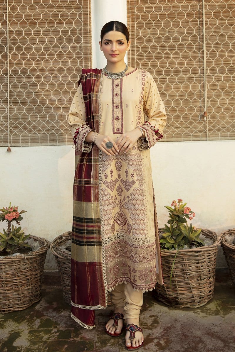 Qalamkar Qline Linen Collection – NW-06 - Image 9