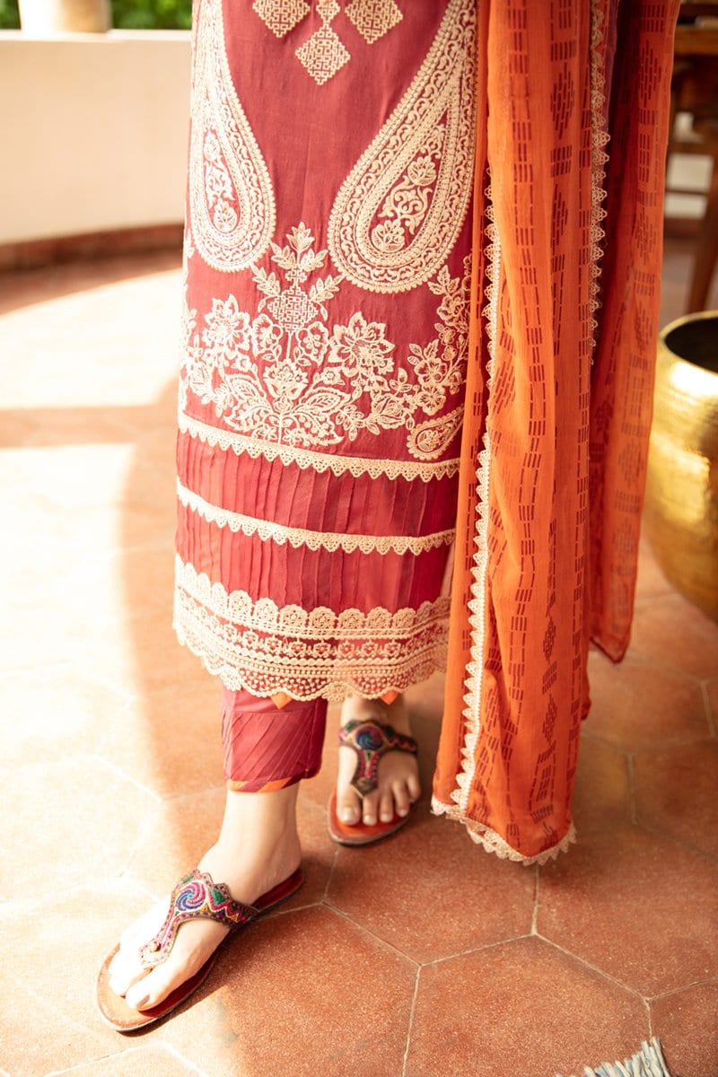 Qalamkar Qline Linen Collection – NW-07 - Image 4