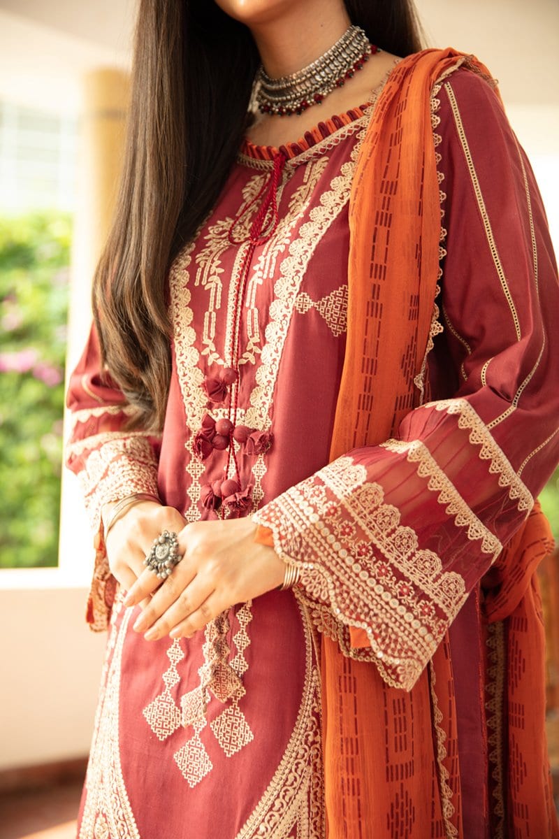 Qalamkar Qline Linen Collection – NW-07 - Image 7