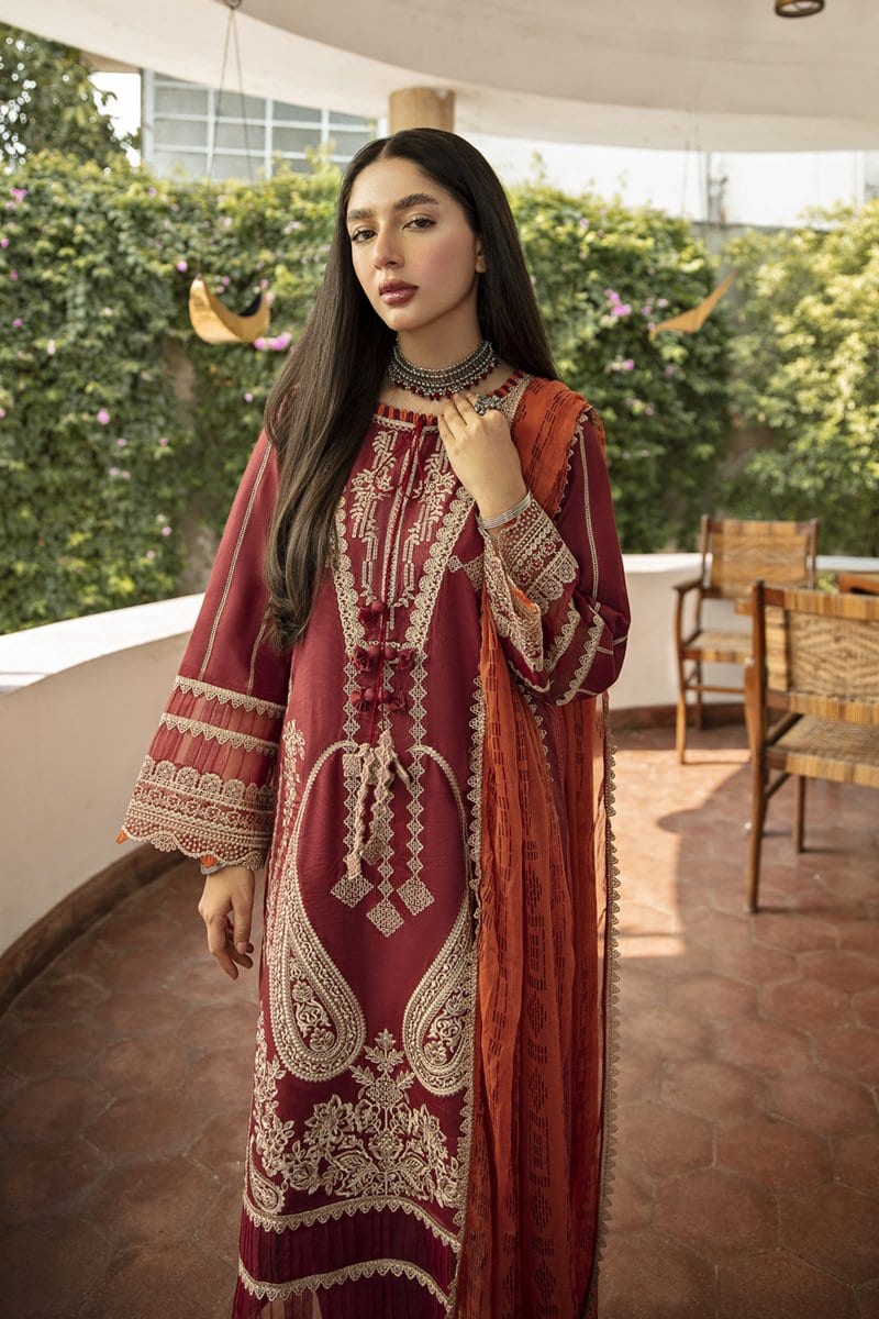 Qalamkar Qline Linen Collection – NW-07 - Image 9