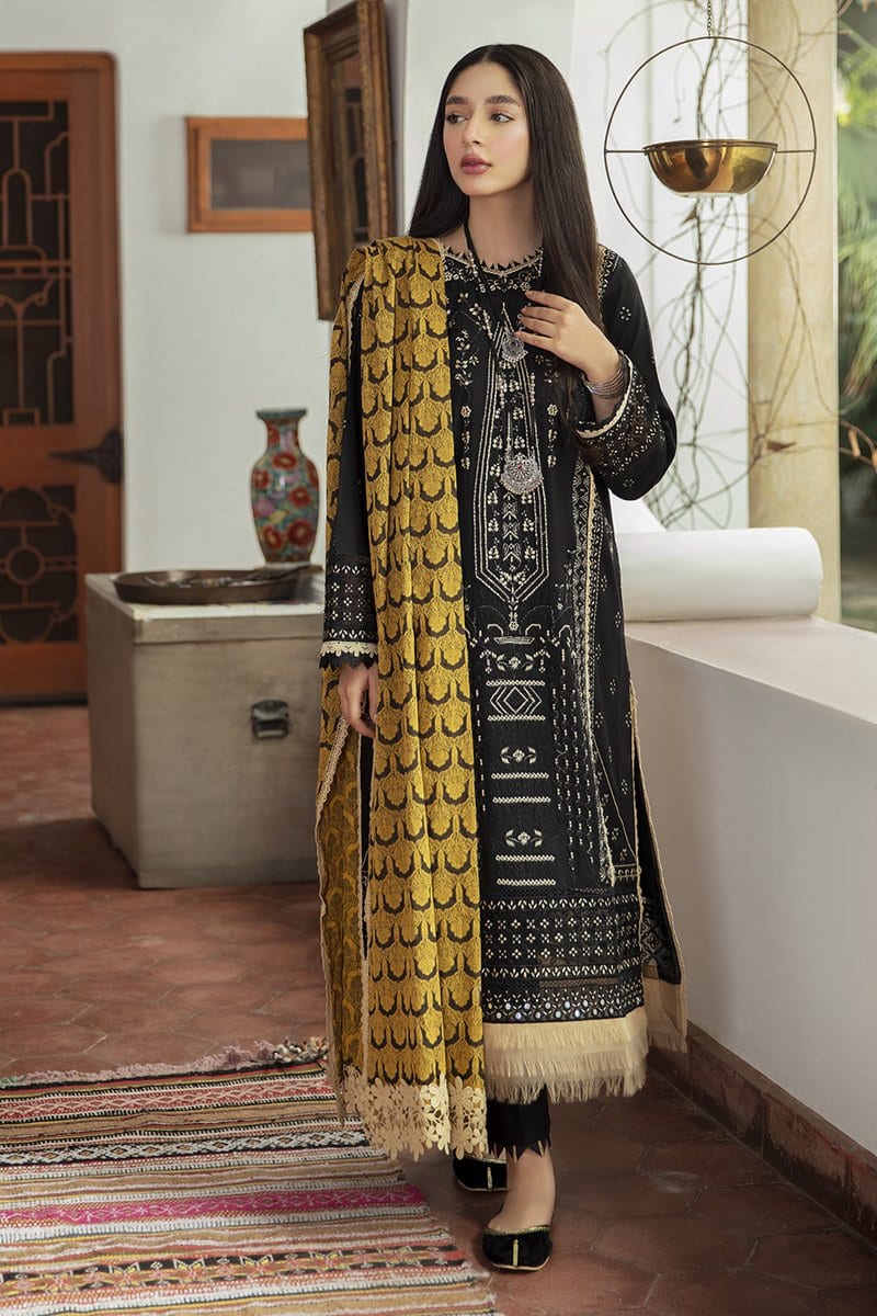 Qalamkar Qline Linen Collection – NW-10 - Image 4